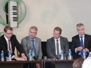 Finansų ministerija surengė Kupiškyje diskusiją apie eurą ir Europos Sąjungos investicijų naudą.