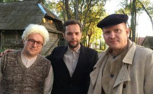 Ramūnas Cicėnas (iš kairės), Darius Gumauskas ir 
Aušrys Kopūstas